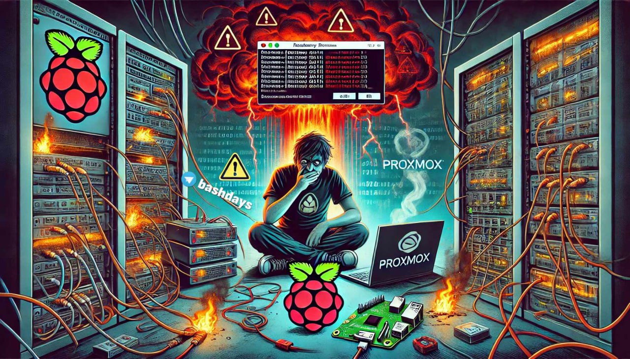 Сбой установки Proxmox на Raspberry Pi 5