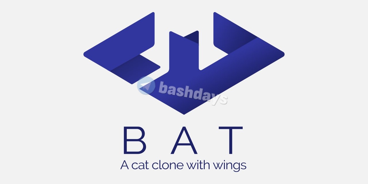 Логотип утилиты bat