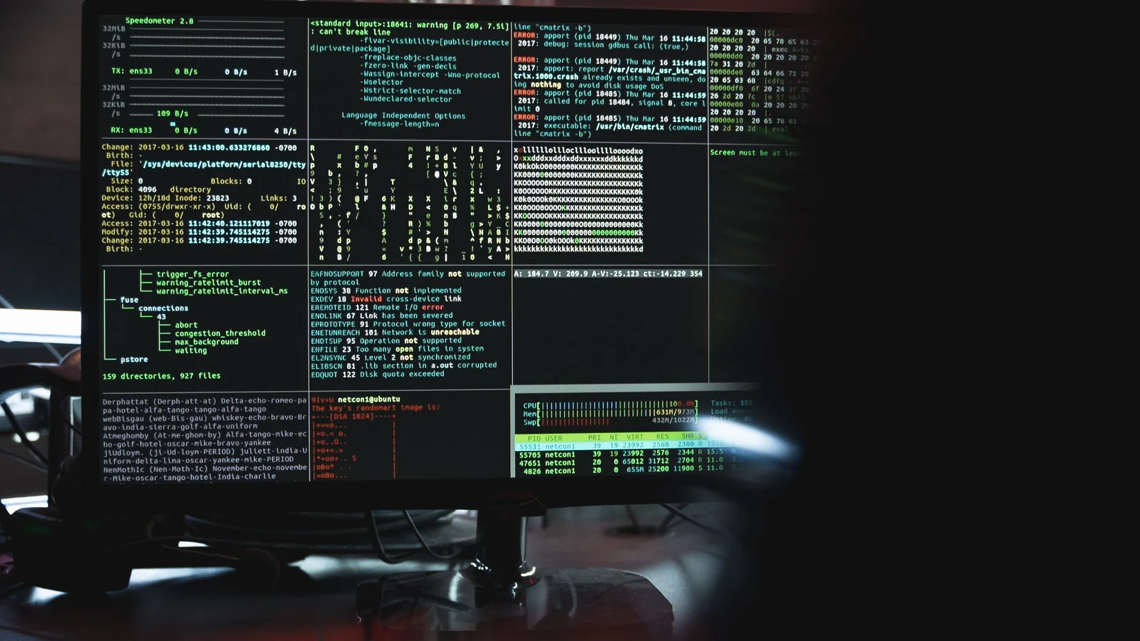 Интерфейс анализа информационной безопасности